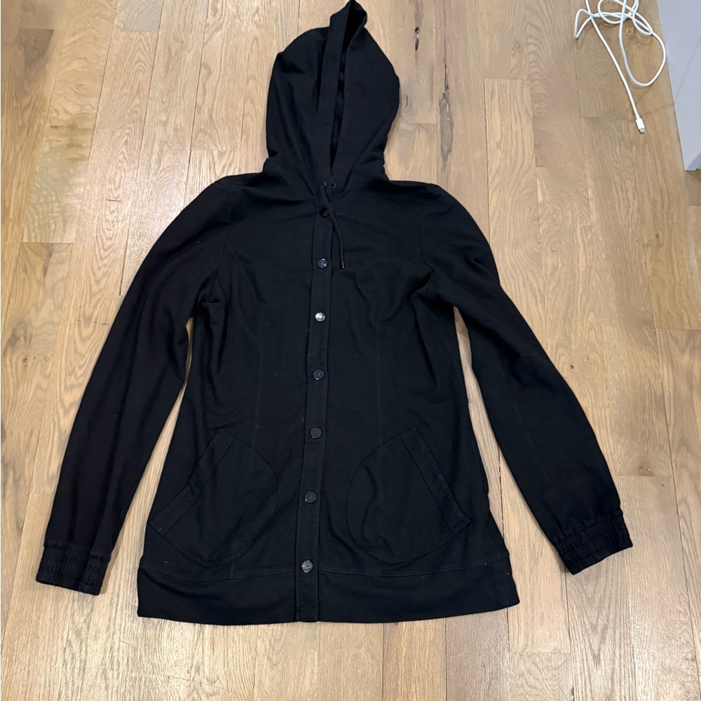 Worth Black Hooded Jacket